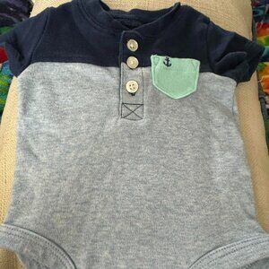 Carter's newborn onesie
